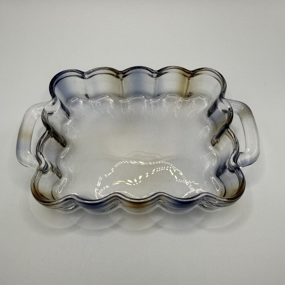 Pumpkin Glass Butter Dish - Picture 4 of 9